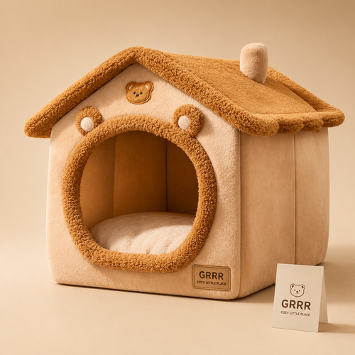 Cave Pet House Bed