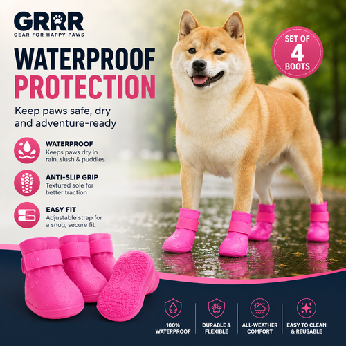 GRRR Waterproof Dog Boots