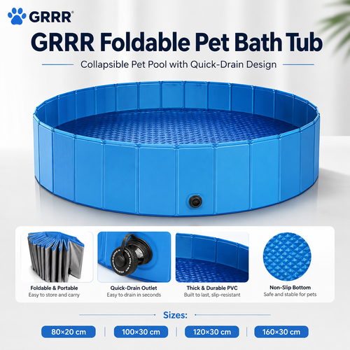 Foldable Dog Bath Tub