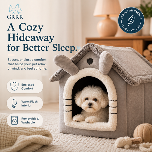Cave Pet House Bed