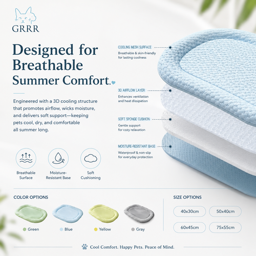 Cooling Pet Bed