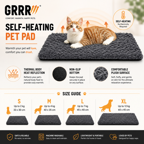 Self-Heating Pet Pad