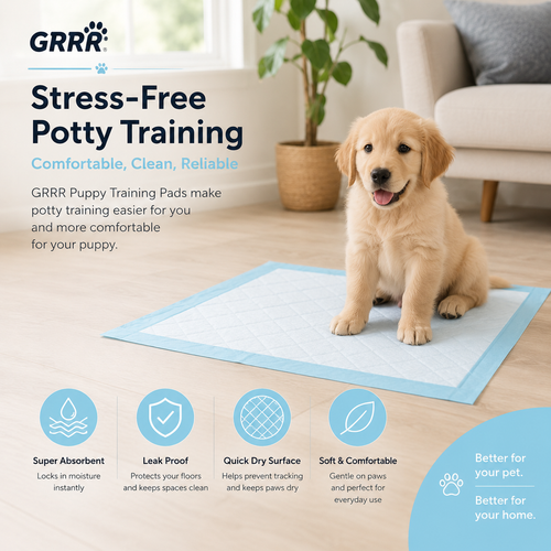 GRRR Puppy Training Pee Pads