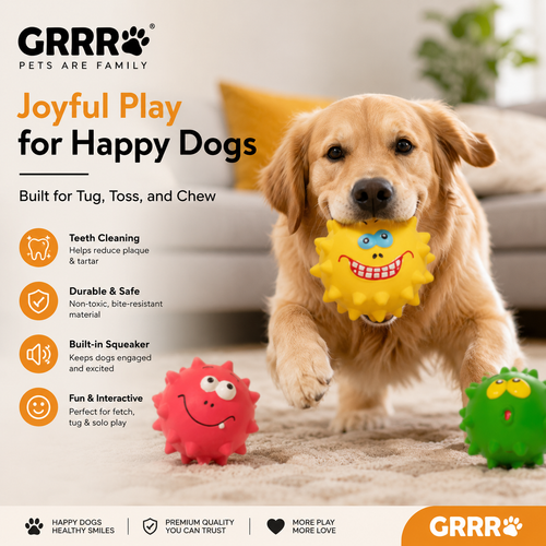 GRRR Squeaky Chew Toy