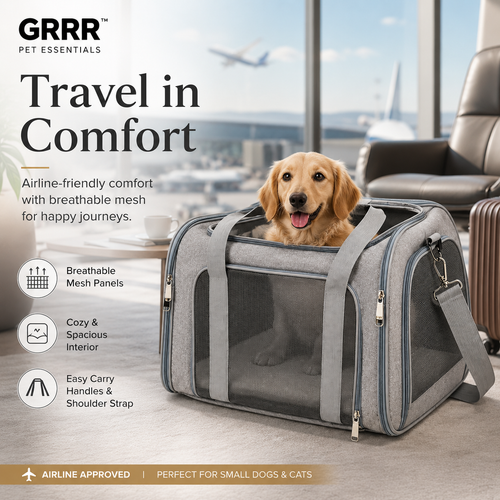 GRRR Pet Travel Carrier Bag
