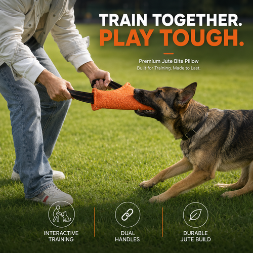 Bite Pillow Tug Toy