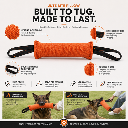 Bite Pillow Tug Toy
