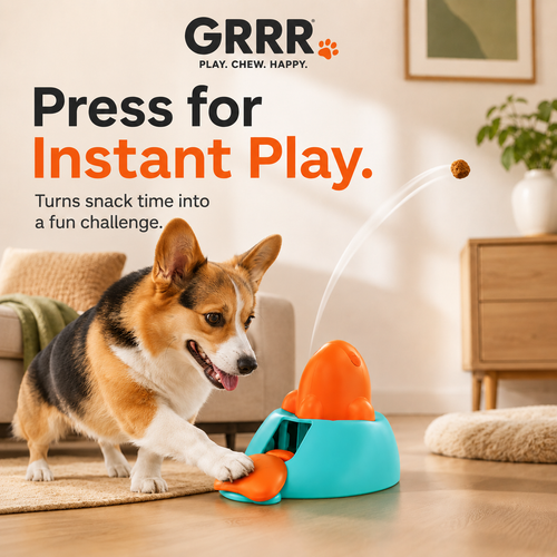 Interactive Treat Launcher Toy