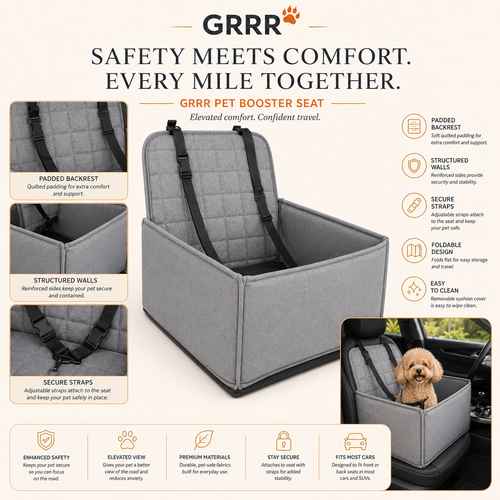 Dog Car Booster Seat