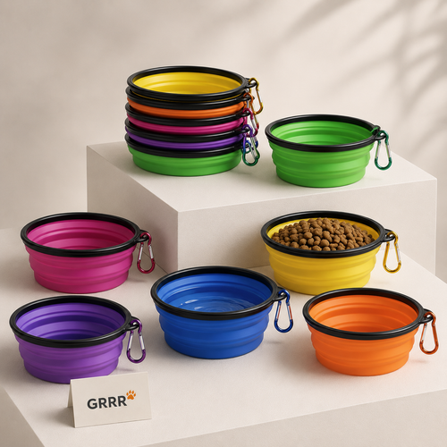 Collapsible Travel Pet Bowl