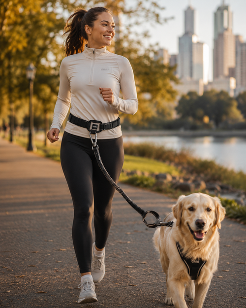 GRRR Hands-Free Bungee Dog Leash