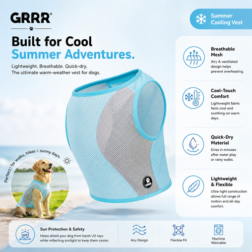 GRRR Summer Cooling Vest