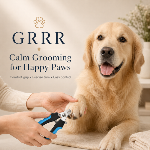 Dog Nail Clippers with Safety Guard
