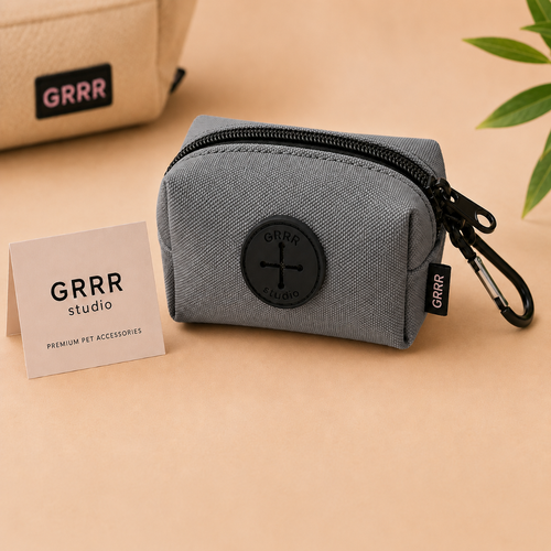 GRRR Canvas Poop Bag Holder