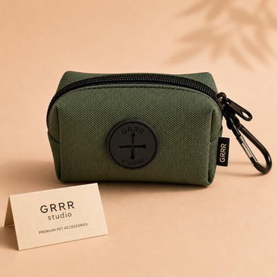 GRRR Canvas Poop Bag Holder