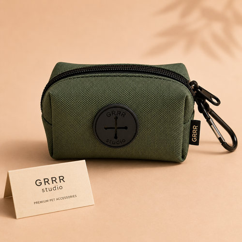 GRRR Canvas Poop Bag Holder