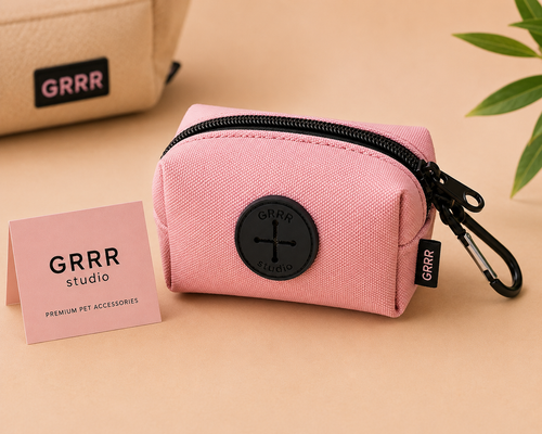 GRRR Canvas Poop Bag Holder